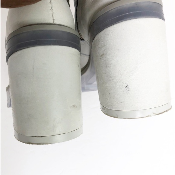 Free people ivory leather Chelsea boots - Picture 7 of 15